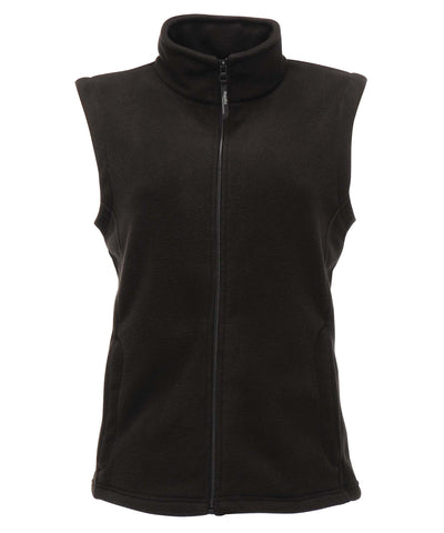 Chaleco de microfelpa para mujer | Negro