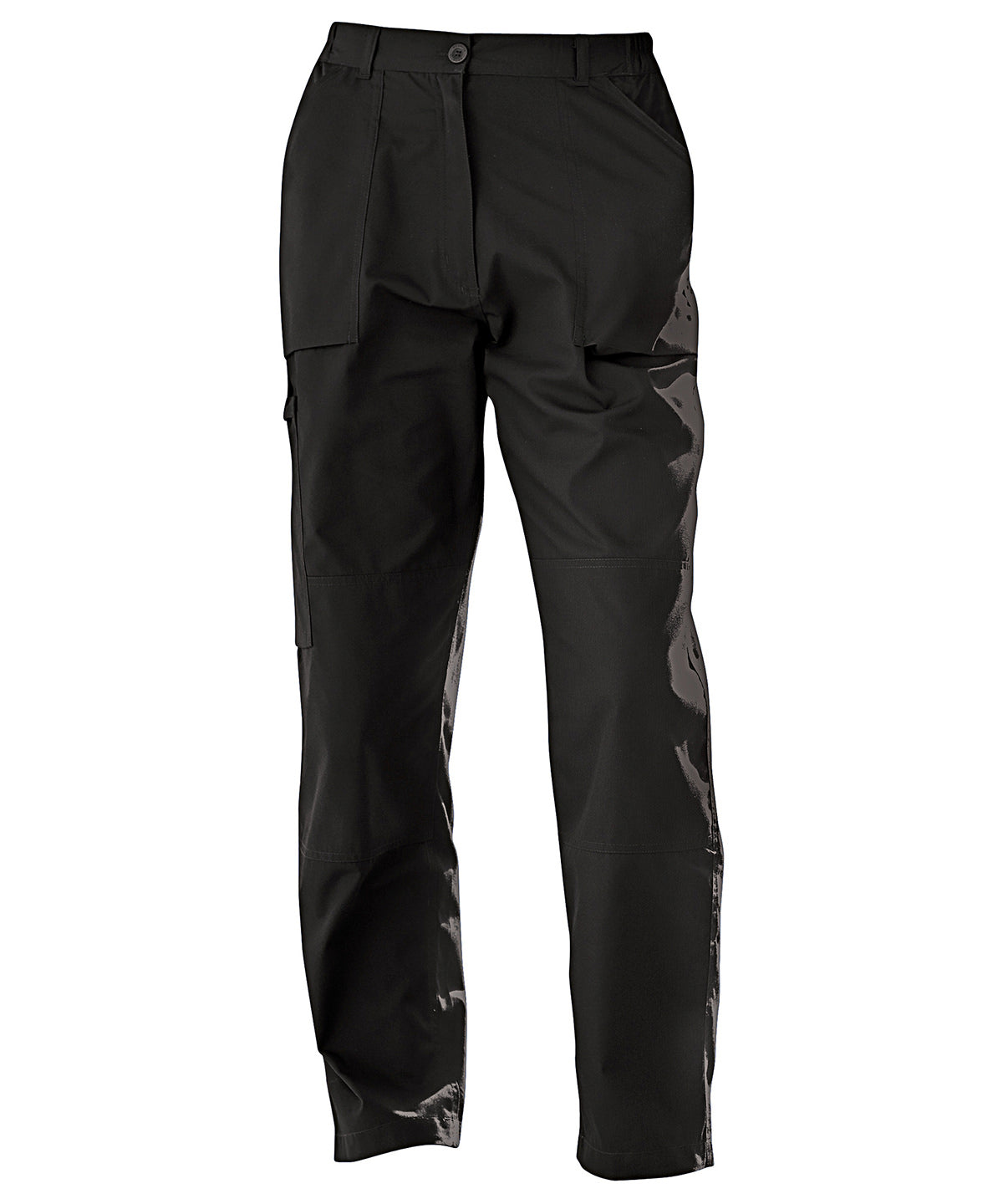 Pantalones de accin para mujer sin forro | Negro