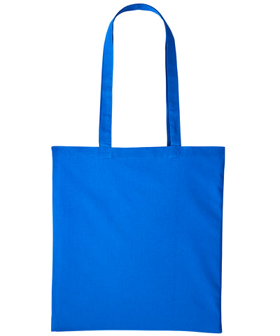 Shopper de algodn con asas largas | Zafiro
