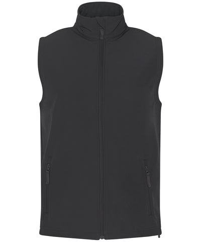 Chaleco softshell de 2 capas Pro | Gris Oscuro