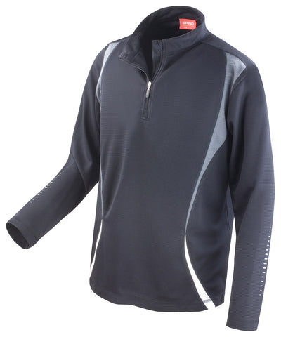 Camiseta de entrenamiento Spiro Trial | Negro/Gris/Blanco