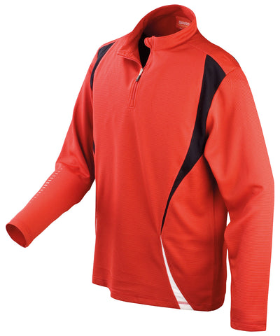 Camiseta de entrenamiento Spiro Trial | Rojo/Negro/Blanco