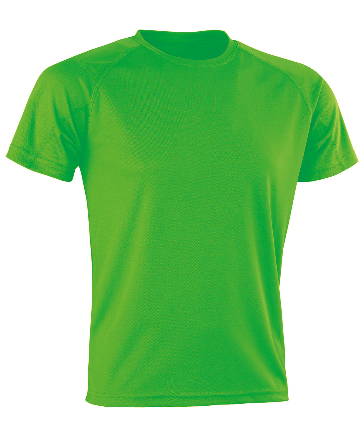 Camiseta Performance Aircool | Verde Fluorescente