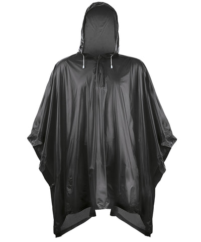 Poncho de plstico | Negro