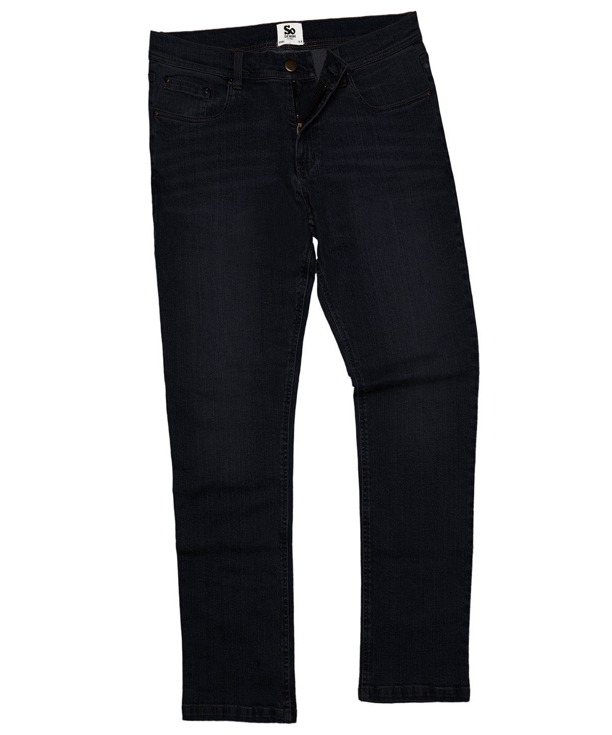 Pantalones rectos Leo | Negro