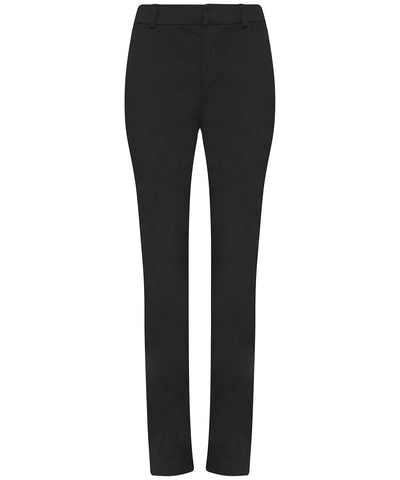 Pantalones chinos ajustados para mujer Lily | Negro