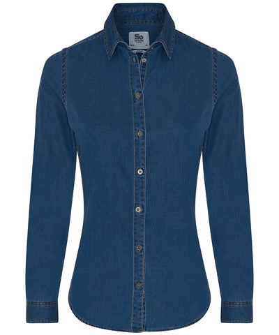 Camisa vaquera Lucy para mujer | Azul Oscuro