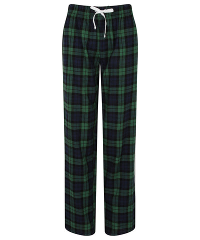Pantalones de estar por casa de cuadros para mujer | Cuadros Azul Marino/Verde