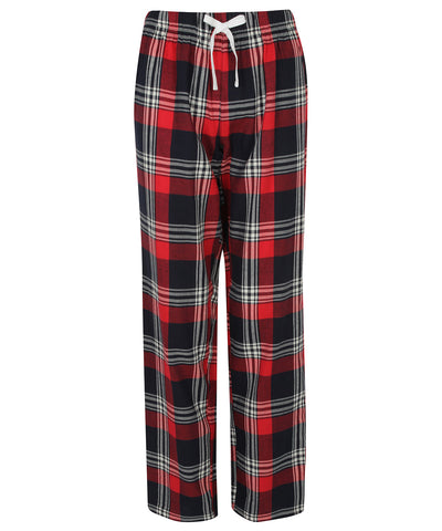 Pantalones de estar por casa de cuadros para mujer | Cuadros Rojos/Marino