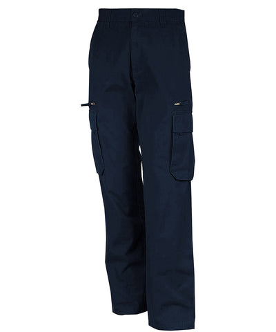 Pantalones con mltiples bolsillos | Azul Marino