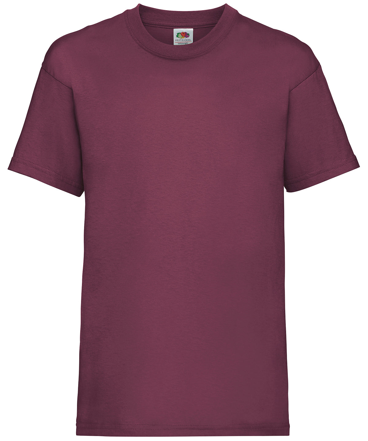 Camiseta infantil Valueweight T | Burdeos