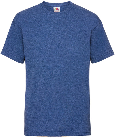 Camiseta infantil Valueweight T | Azul Real Retro Brezo
