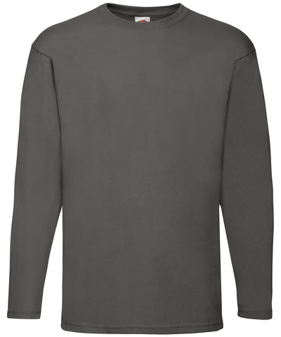 Camiseta de manga larga Valueweight | Grafito Claro