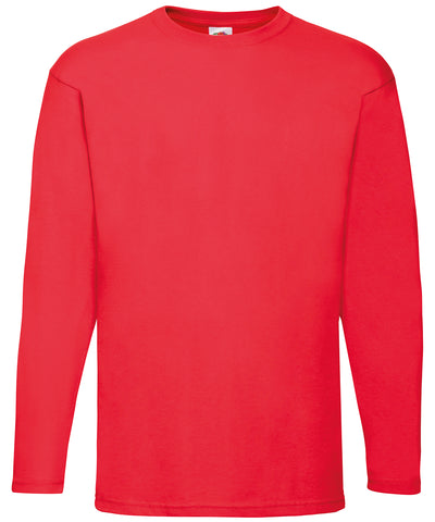 Camiseta de manga larga Valueweight | Rojo