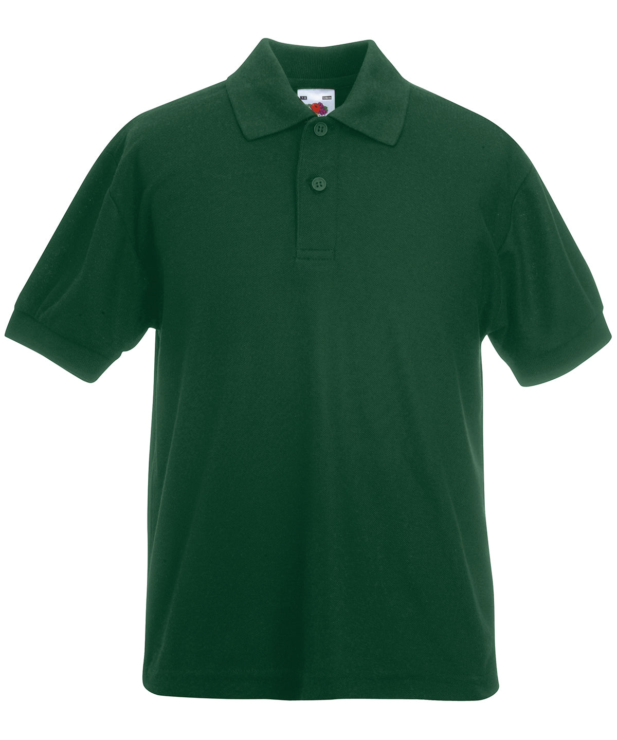 Polo piqu Kids 65/35 | Verde Botella