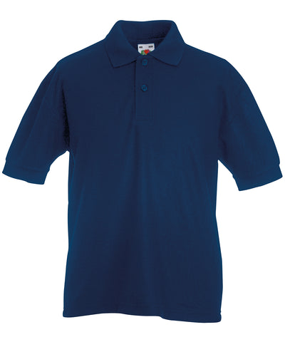 Polo piqu Kids 65/35 | Azul Marino