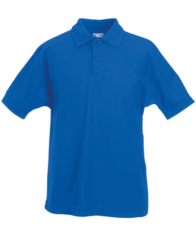 Polo piqu Kids 65/35 | Azul Claro