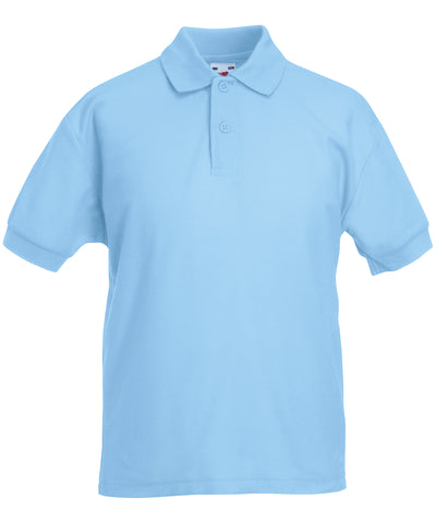 Polo piqu Kids 65/35 | Azul Cielo