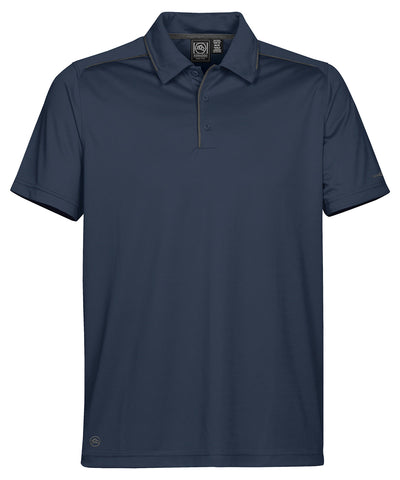 Polo de rendimiento H2X Inertia | Azul Marino/Gris Oscuro