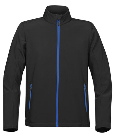 Softshell Orbiter | Negro/Azul Claro