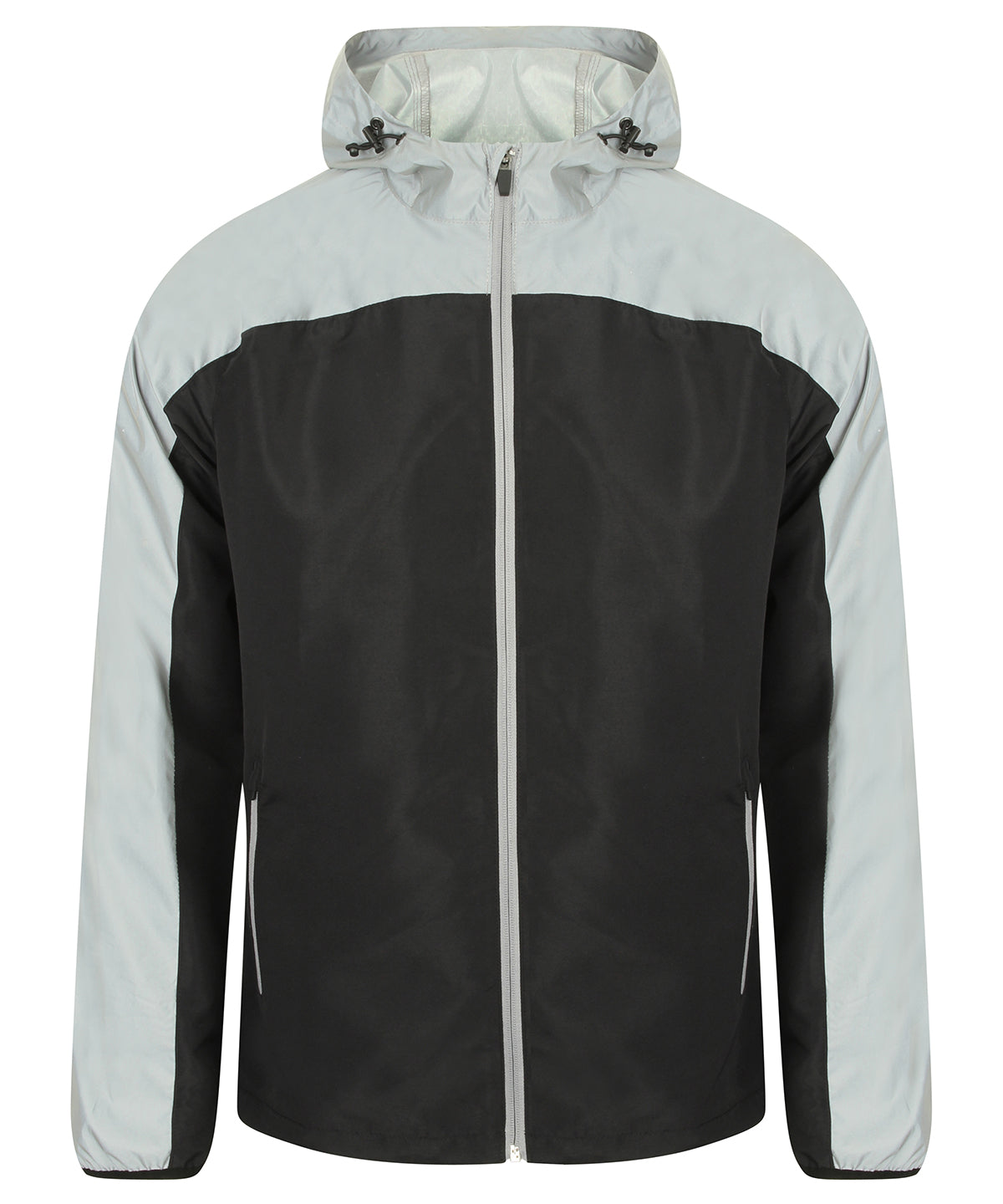 Chaqueta de alta visibilidad | Negro/Reflejante