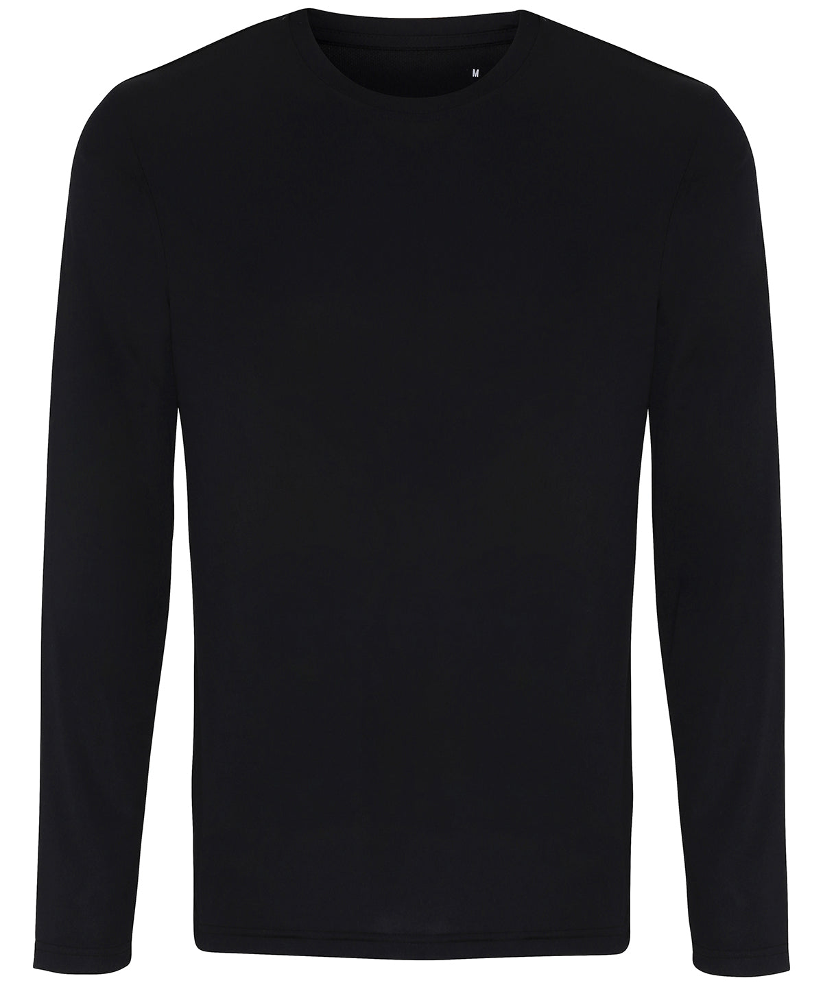 Camiseta de rendimiento de manga larga TriDri® | Negro