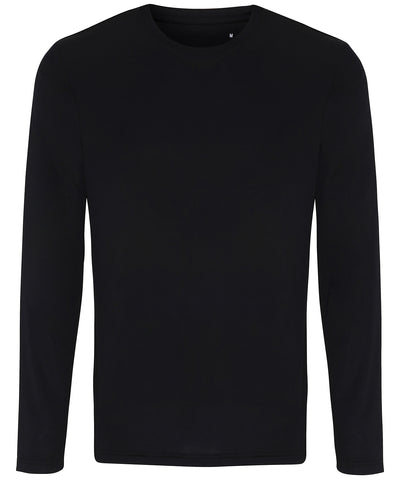 Camiseta de rendimiento de manga larga TriDri® | Negro