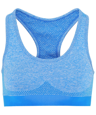 Sujetador moldeador deportivo multiusos sin costuras TriDri® con ajuste 3D | Zafiro