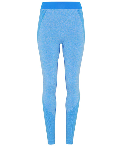 Mallas esculpidas multi-deporte sin costuras con ajuste 3D de TriDri® para mujer | Zafiro