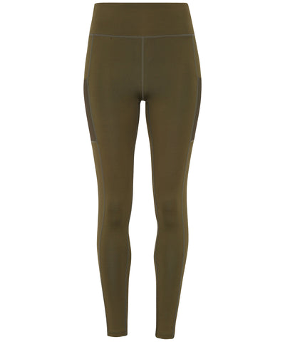 Mallas de compresin de rendimiento TriDri® para mujer | Verde Oliva