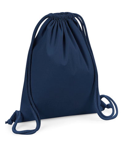 Gymsac de algodón orgánico premium | Azul Marino Francés