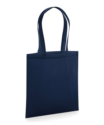 Bolso de algodón orgánico premium | Azul Marino Francés