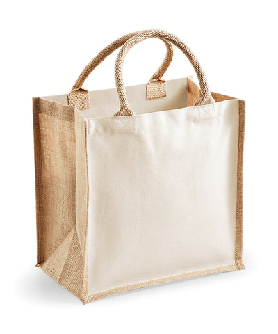 Bolso de yute midi para impresoras | Natural