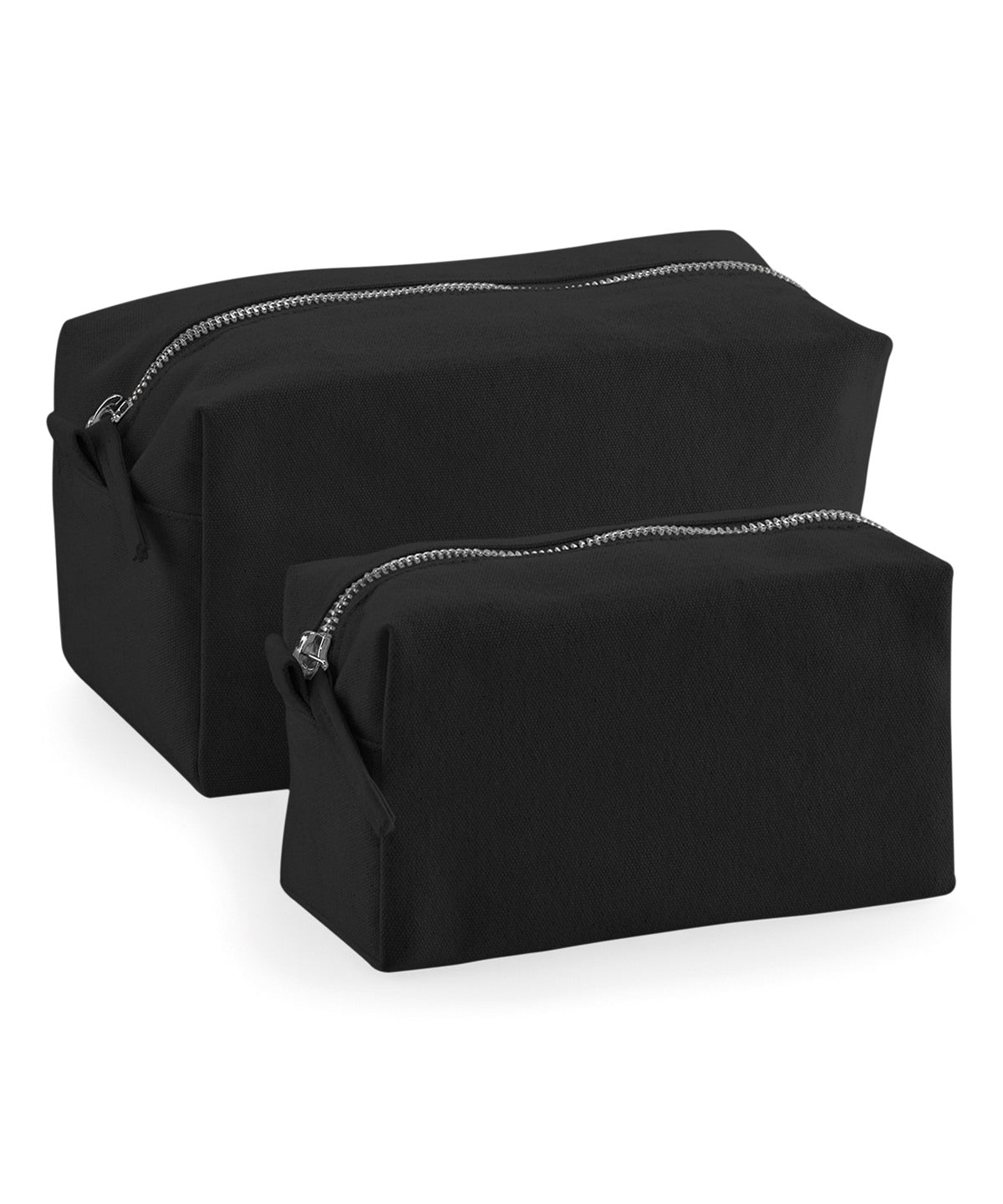 Estuche de accesorios de lienzo | Negro