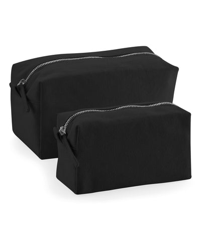 Estuche de accesorios de lienzo | Negro