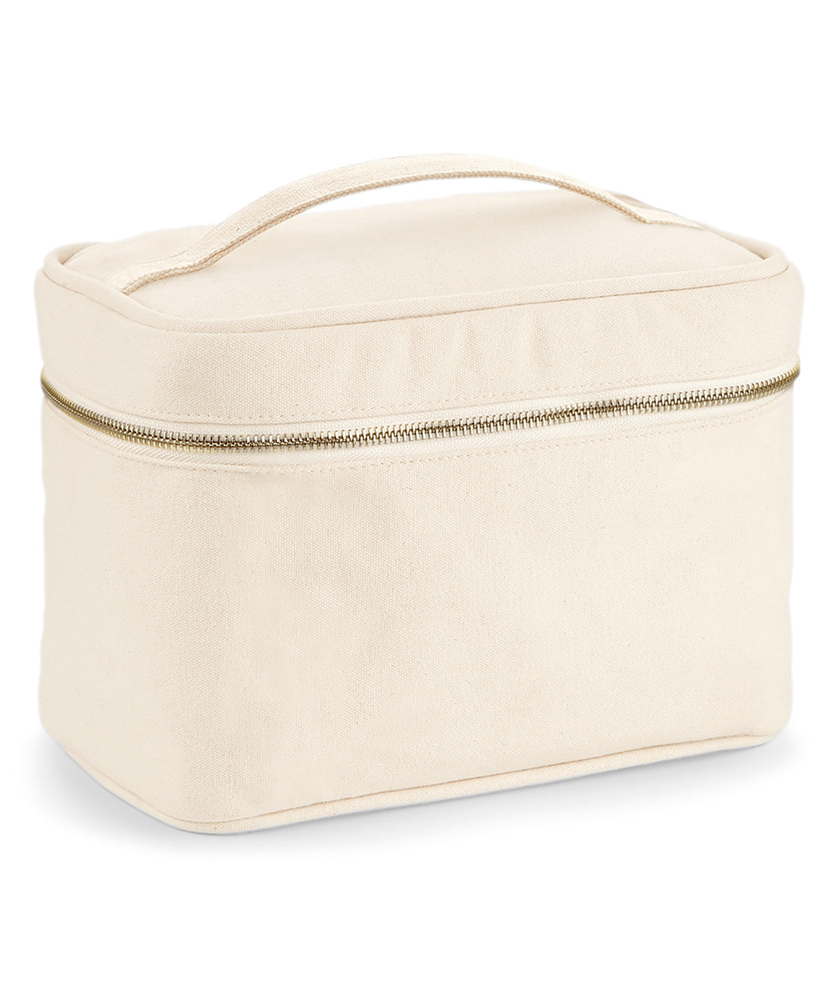 Estuche de maquillaje de lona | Natural