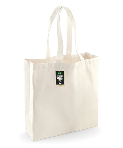 Bolso clásico de algodón de comercio justo | Natural