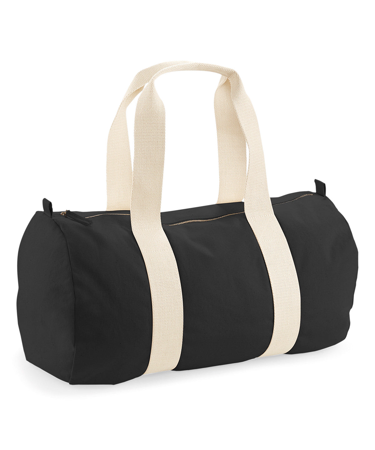 Bolso de barril orgánico EarthAware® | Negro