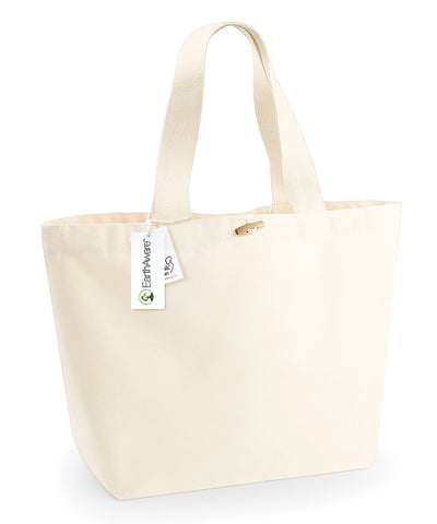 Bolso marinero XL orgánico EarthAware® | Natural