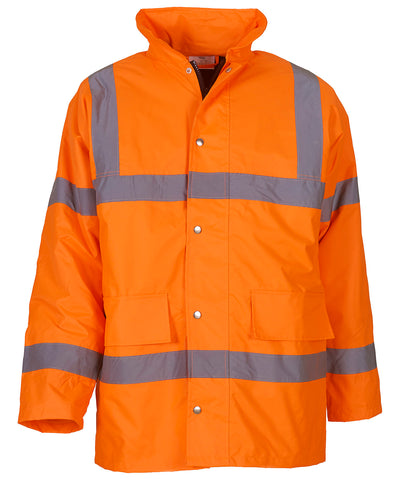 Chaqueta clásica de alta visibilidad para autopista (HVP300) | Naranja Claro