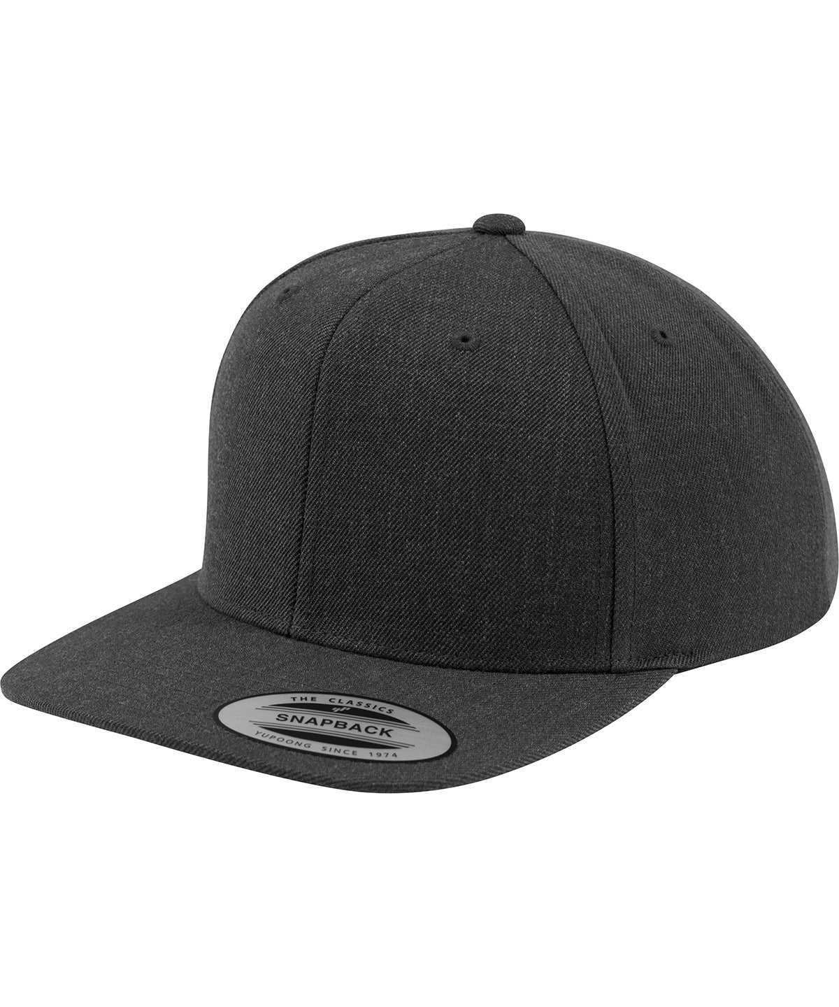 La gorra snapback clsica (6089M) | Gris Oscuro/Gris Oscuro