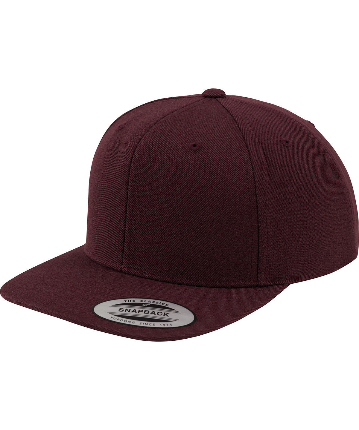 La gorra snapback clsica (6089M) | Granate/Granate
