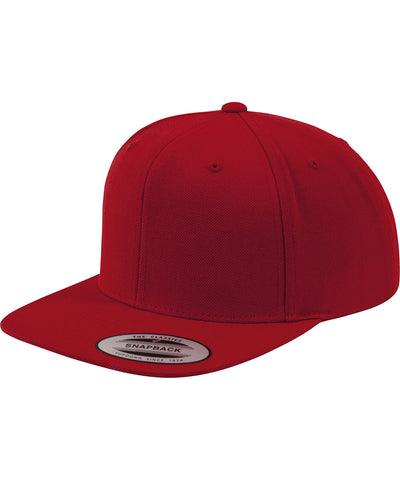 La gorra snapback clsica (6089M) | Rojo/Rojo