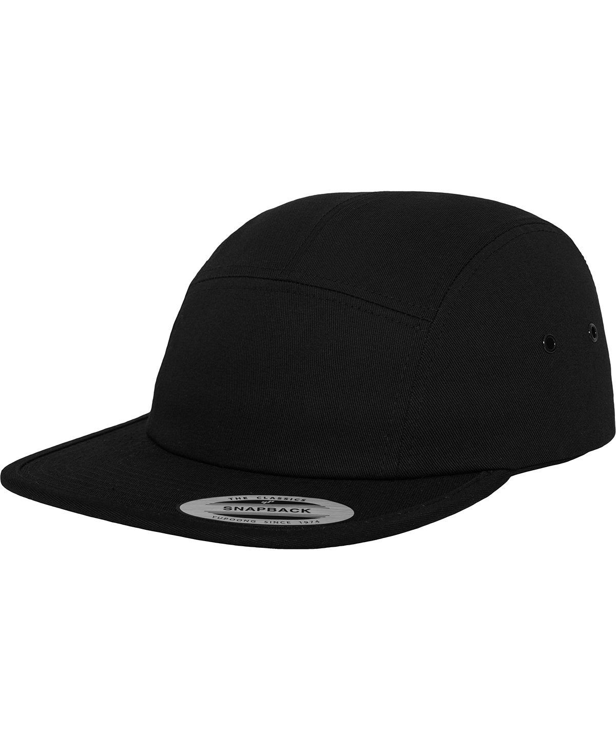 Gorra jockey clsica de 5 paneles (7005) | Negro