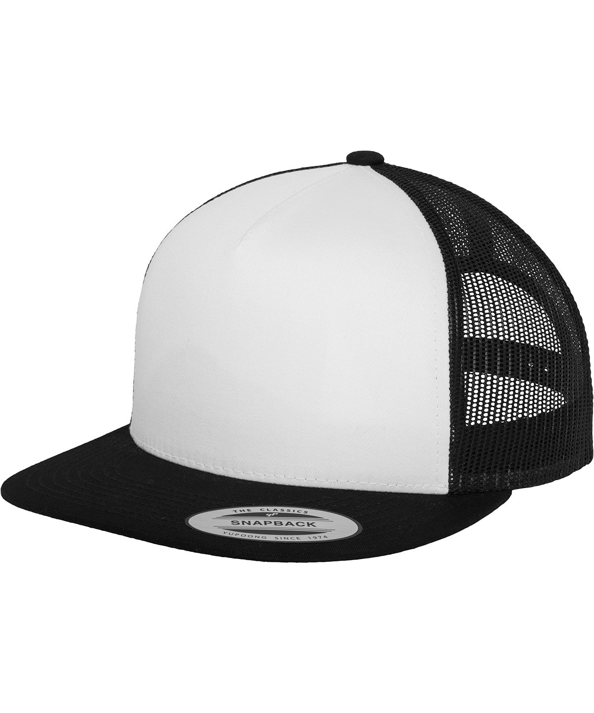 Camionero clsico (6006W) | Negro/Blanco/Negro