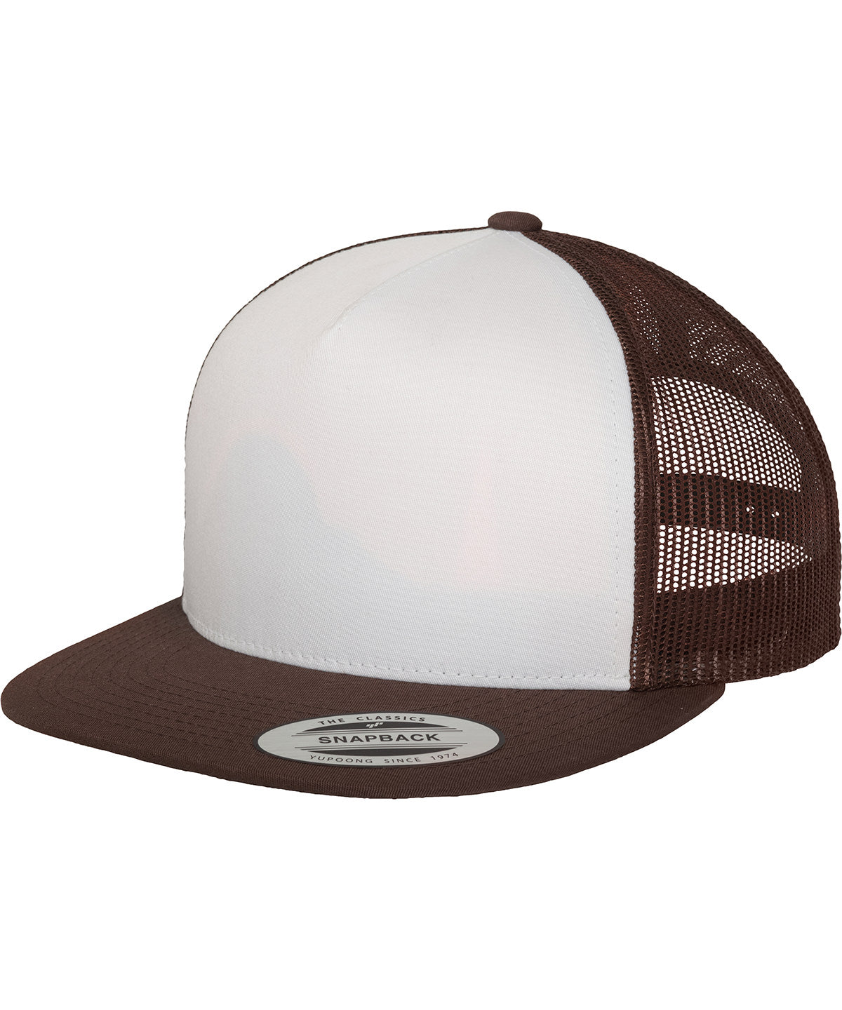 Camionero clsico (6006W) | Marrn/Blanco/Marrn