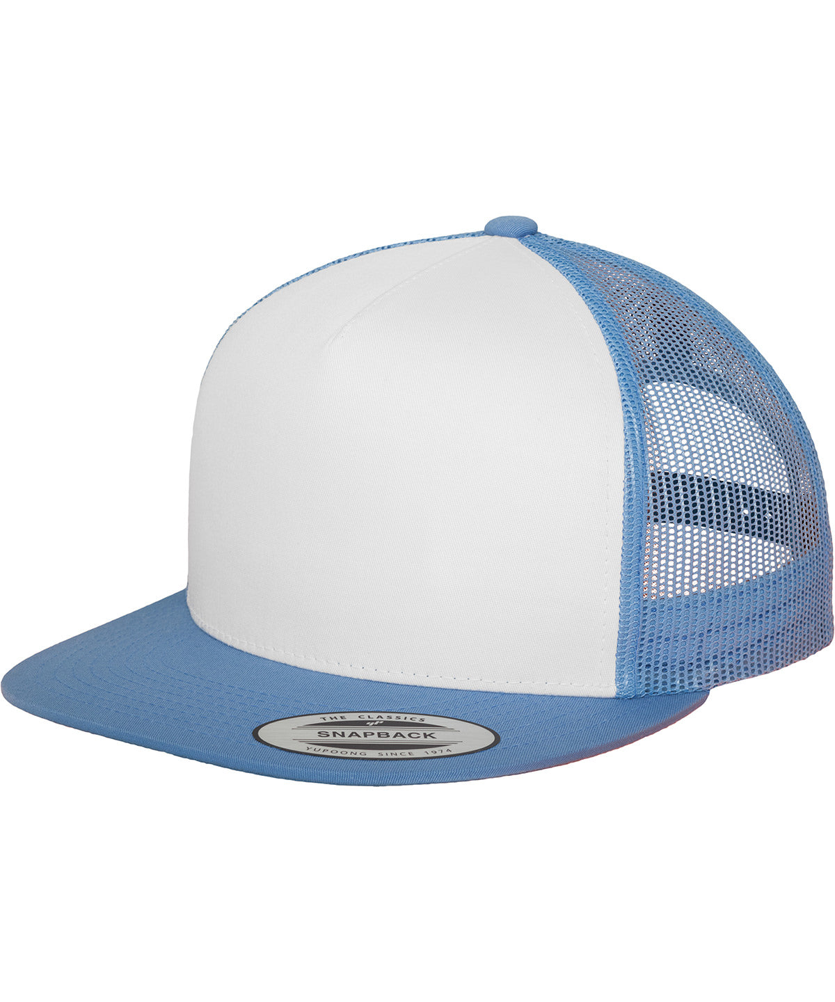 Camionero clsico (6006W) | Azul Claro/Blanco/Azul Claro