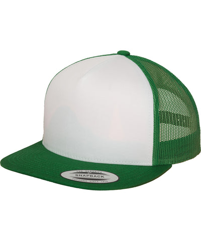 Camionero clsico (6006W) | Verde Kelly/Blanco/Verde Kelly