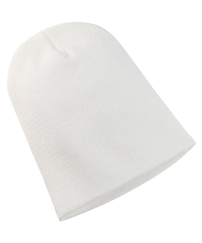 Gorro largo de peso pesado (1501KC) | Blanco
