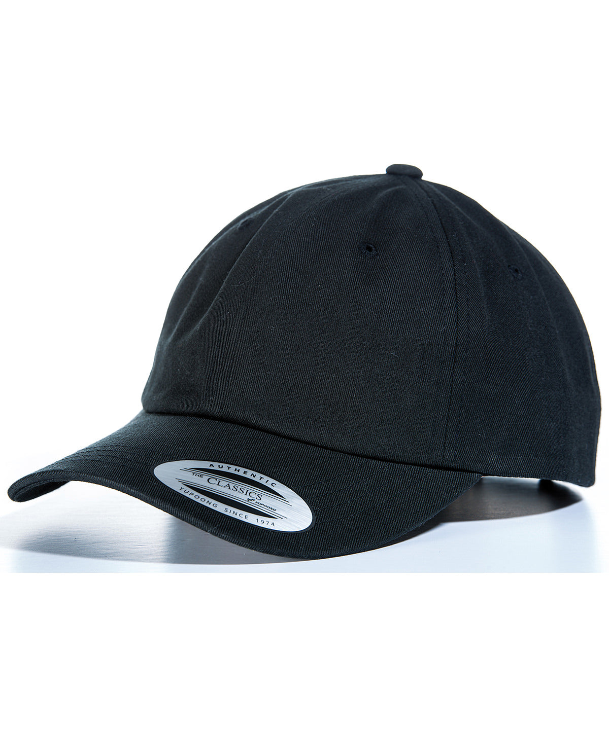 Gorra de pap con correa de bisbol en la parte trasera (6245CM) | Negro